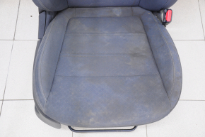 Passenger seat Kia Sorento 16-17 without airbag, mechanical, black cloth, dry cleanable