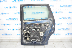 Door assembly rear right Dodge Journey 11-20 blue PPS, bumpers