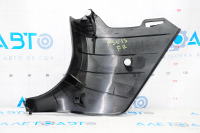 Front pillar trim lower right BMW 3 F30 12-18 black, scratch