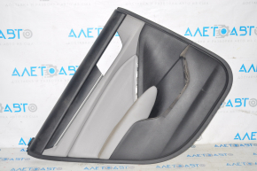 Door trim card rear left Honda Accord 18-18 black with gray insert, for cleaning