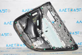 Door trim card rear left Honda Accord 18-18 black with gray insert, for cleaning
