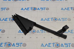Rear left door glass guide Nissan Altima 13-18 with triangle plug