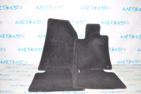 Set of floor mats for Honda Accord 18-22 cloth black