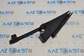 Rear right door glass guide Nissan Pathfinder 13-20 with triangle plug, for polishing