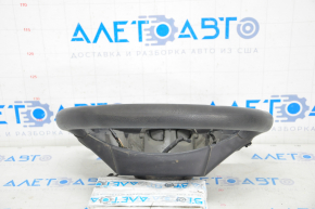 Bare steering wheel Dodge Journey 11-15 rubber black, without buttons, with pads, worn
