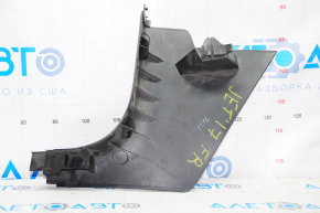 Front pillar trim right lower VW Jetta 11-18 USA black, scratches