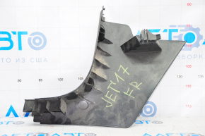 Front pillar trim right lower VW Jetta 11-18 USA black, scratch