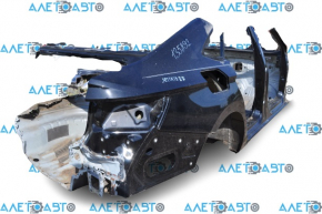 Quarter wing rear right VW Jetta 19-24 black, on the body