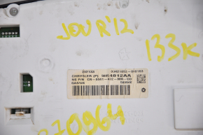 Instrument cluster Dodge Journey 11-16 133k, crack on glass