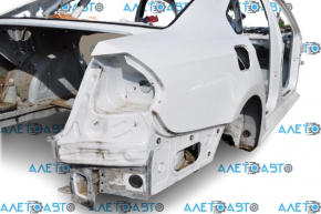 Quarter wing rear right VW Passat b7 12-15 USA white, dents, on the body