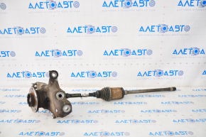 Front right axle shaft BMW X5 E70 07-13 with drive and hub, thread defect