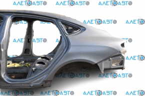 Quarter wing rear left Chrysler 200 15-17 silver, on the body