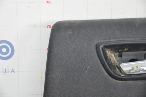 Door trim card rear right Dodge Journey 11-20 leather, beige, scratches