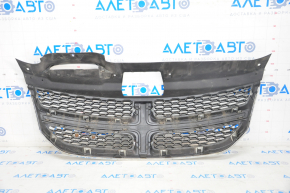 Radiator grill grill Dodge Journey 11-20 chrome with emblem, chips on chrome