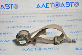 Seat belt 2 row right Dodge Journey 11-20 beige, chemically treated