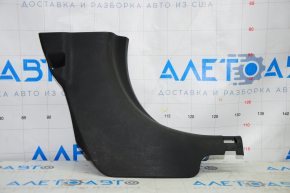 Front pillar trim lower right Nissan Versa Note 13-19 black, scratches