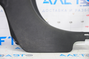 Front pillar trim lower right Nissan Versa Note 13-19 black, scratches