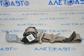 Seat belt 3 row right Dodge Journey 11-20 beige, tears