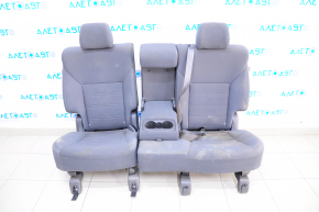 Back row of seats 2nd row Kia Sorento 16-18 black cloth, dry cleanable