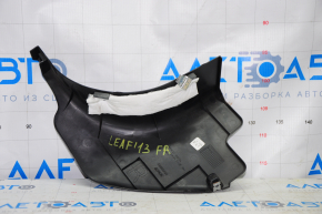 Front pillar trim lower right Nissan Leaf 13-17 black, scratches