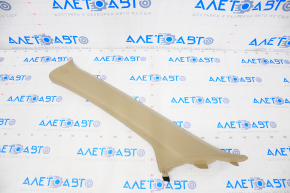 Left front pillar trim for Toyota Highlander 2008-2013, beige