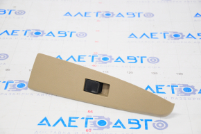 Rear left window lift control Toyota Highlander 08-13 with trim, beige