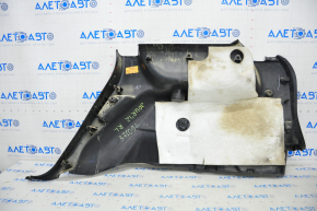 Left arch trim Dodge Journey 11-20 for 3 rows of seats black, scratches, cracked mount