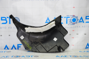 Front pillar trim lower right Nissan Leaf 13-17 black, broken fastener