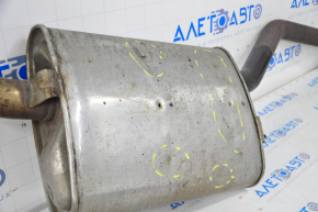 Exhaust line middle part Kia Sorento 16-20 2.4 FWD sawed off catalyst, dents