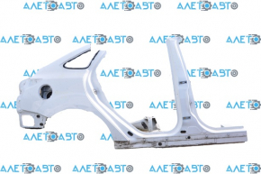 Quarter wing rear right Ford Focus mk3 11-18 4d white, with central pillar