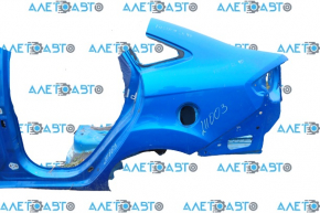 Quarter wing rear left Ford Fiesta 11-19 4d blue, on the body