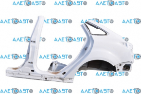 Quarter wing rear left Ford Focus mk3 11-18 4d white, with central pillar