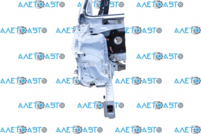 Front quarter right Hyundai Sonata 11-15 silver Y5, with central pillar