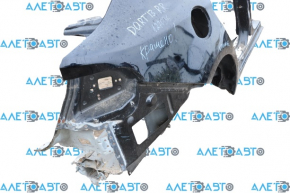 Quarter wing rear right Dodge Dart 13-14 black, with central pillar, painted