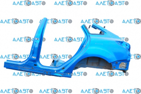 Quarter wing rear left Ford Focus mk3 11-18 4d blue, with central pillar