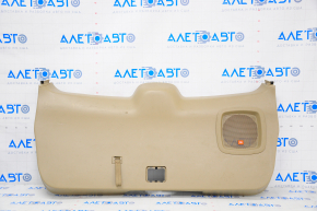 Lower trunk door trim Toyota Highlander 08-13 beige, for subwoofer, JBL, scratches