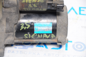 Toyota Sienna Starter 04-10 3.5 Water Damage