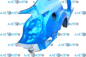 Quarter wing rear right Ford Focus mk3 11-18 4d blue, with central pillar, dents