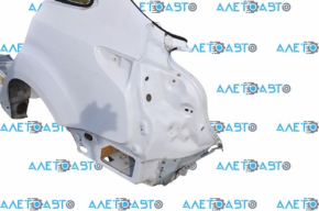 Quarter wing rear left Ford Focus mk3 11-18 4d white, with central pillar