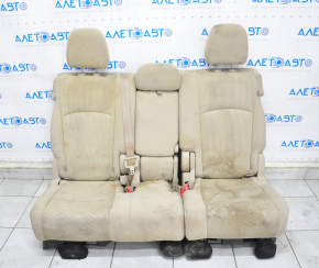 Rear row of seats 2nd row Dodge Journey 11-19 beige cloth, chemically treated