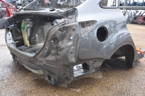 Quarter wing rear right Ford Focus mk3 11-18 4d graphite on body, poke