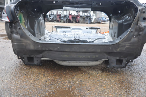 Rear panel Ford Focus mk3 11-18 4d assembled 2 parts graphite, on the body