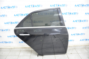 Door assembly rear right Cadillac CTS 14-19 black GBA, keyless, painted, bumps