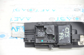 Front right window lift control Cadillac CTS 14-19 black, with black matte trim