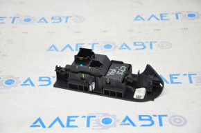 Front right window lift control Cadillac CTS 14-19 black, with black matte trim
