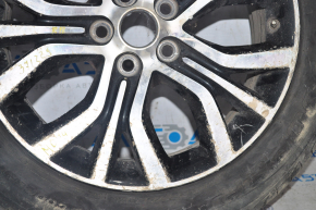 Wheel disk R18 Mitsubishi Outlander 16-18 type 2, curb, paint swelled