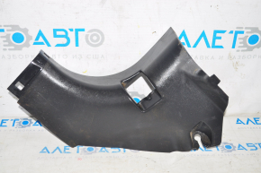 Front pillar trim lower left Mitsubishi Outlander 14-22 black, rubbed
