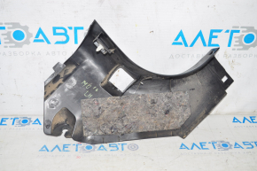 Front pillar trim lower left Mitsubishi Outlander 14-22 black, rubbed