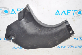 Front pillar trim lower right Mitsubishi Outlander 14-22 black, rubbed