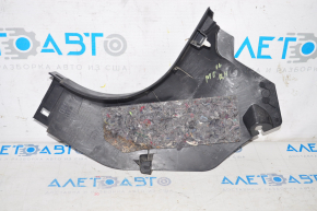 Front pillar trim lower right Mitsubishi Outlander 14-22 black, rubbed